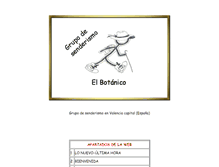 Tablet Screenshot of grupodelbotanico.com